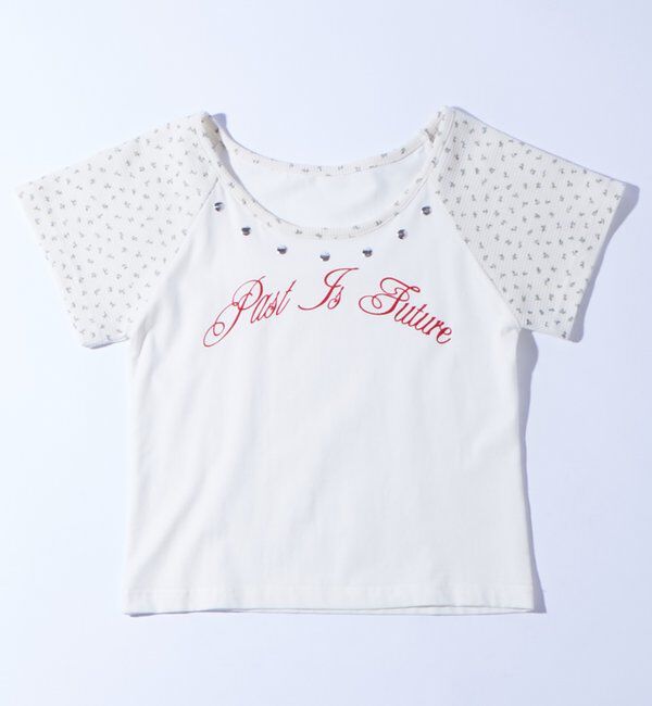  「【WEB限定】ワッフルフラワーラグランSS TEE」|Tシャツ・カットソー|