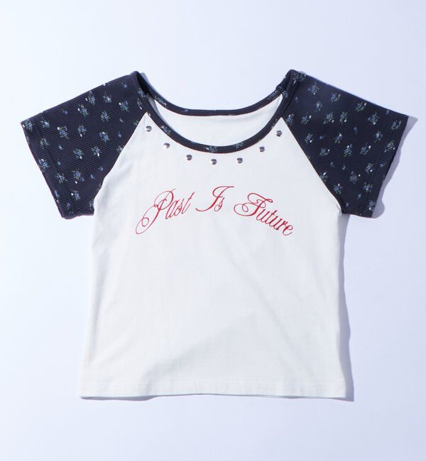  「【WEB限定】ワッフルフラワーラグランSS TEE」|Tシャツ・カットソー|