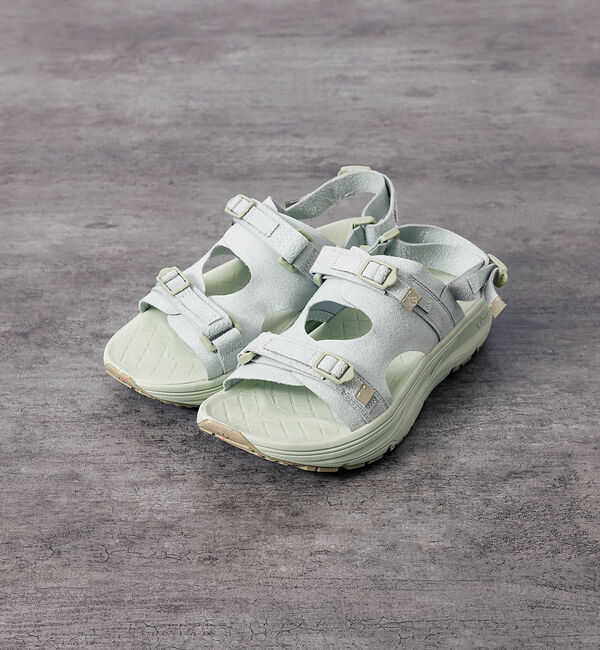 ABAHOUSE「【rig Footwear/リグ フットウエアー】クルカ kuruka リカバリ」|サンダル|セージグリーン