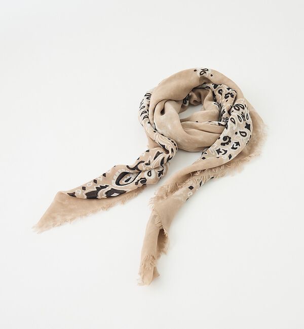 The Store by C' 「【destin】KEZIA QUADRA HAND PRINT SCARF／スカ」|バンダナ・スカーフ|