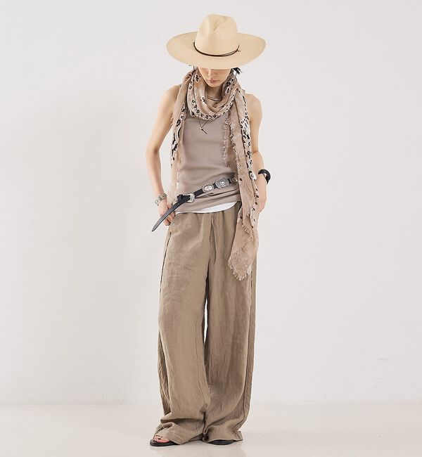 The Store by C' 「【destin】KEZIA QUADRA HAND PRINT SCARF／スカ」|バンダナ・スカーフ|