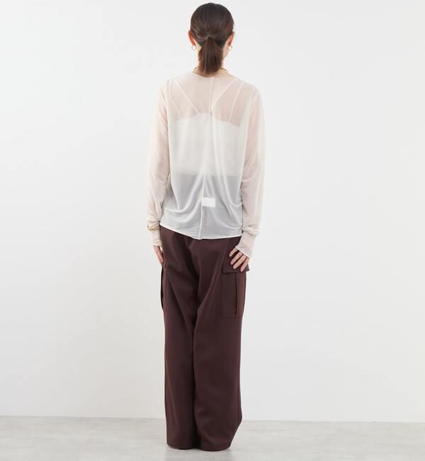 Soffitto「シアークルーネックプルオーバー」|Tシャツ・カットソー|