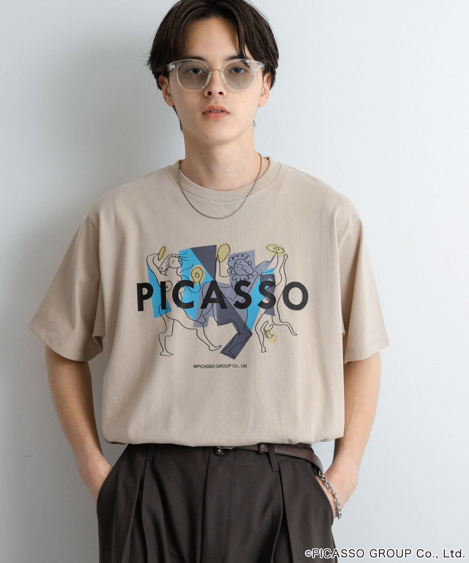 SENSE OF PLACE by URBAN RESEARCH「PICASSO SHORT-SLEEVE T-SHIRTS B」|Tシャツ・カットソー|