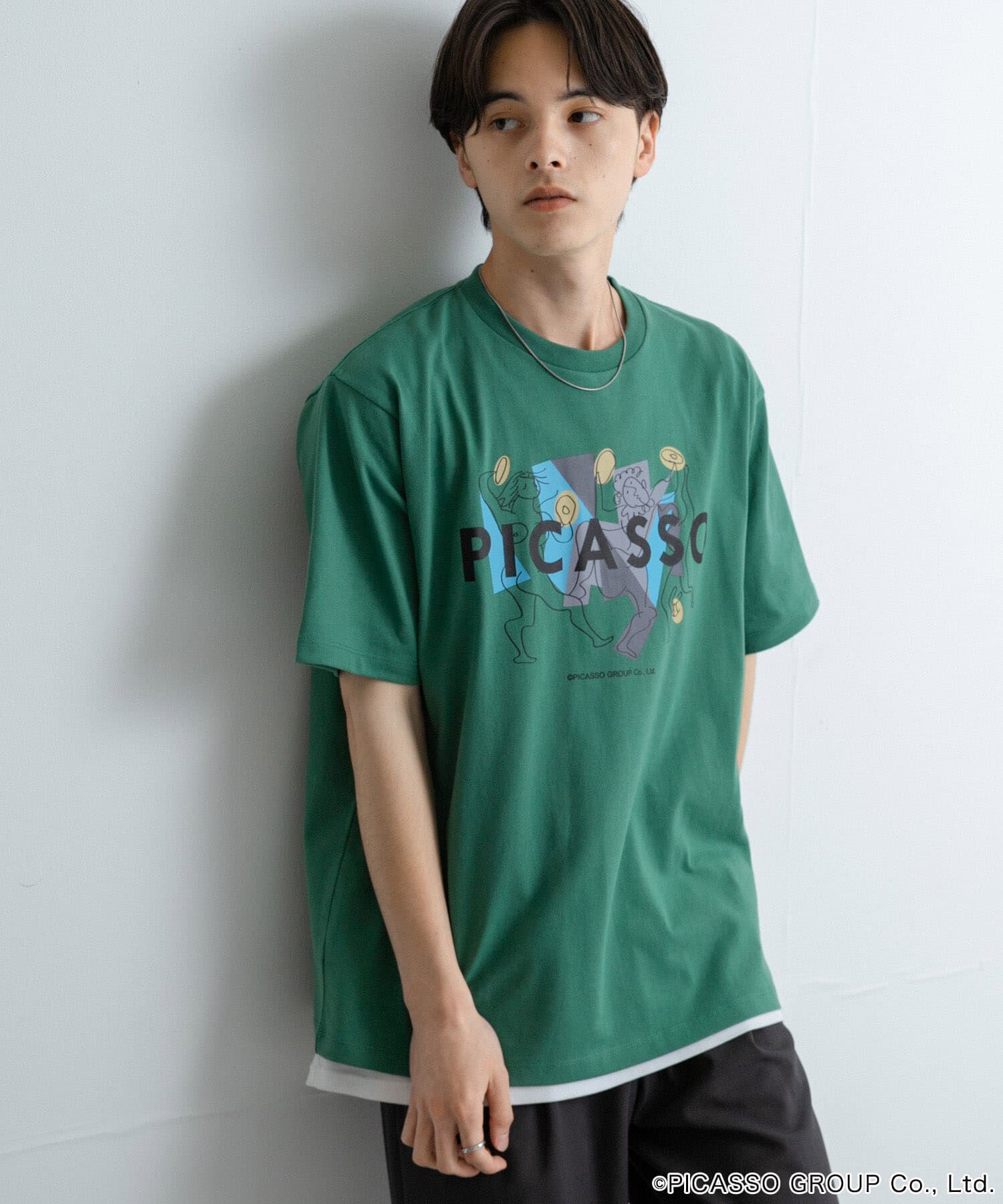 SENSE OF PLACE by URBAN RESEARCH「PICASSO SHORT-SLEEVE T-SHIRTS B」|Tシャツ・カットソー|