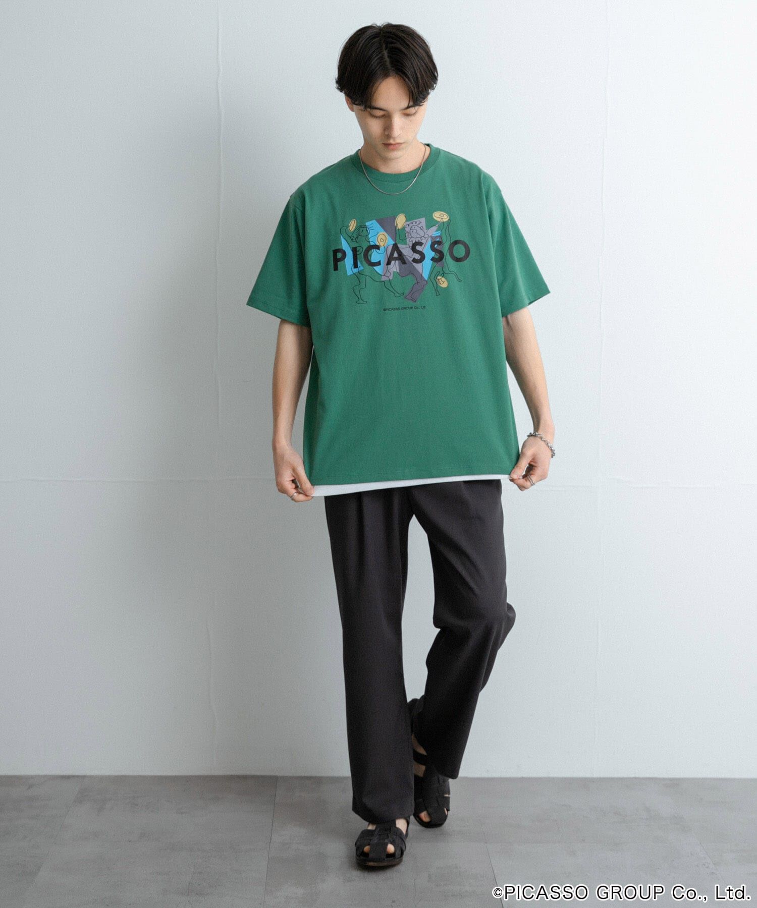 SENSE OF PLACE by URBAN RESEARCH「PICASSO SHORT-SLEEVE T-SHIRTS B」|Tシャツ・カットソー|