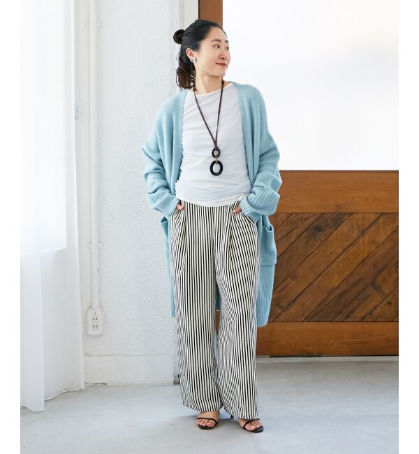 le.coeur blanc「シアークルーネックプルオーバー」|Tシャツ・カットソー|