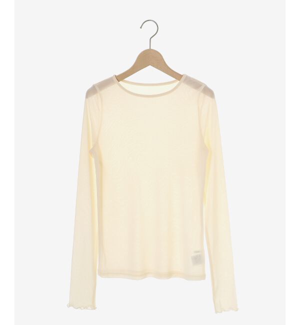 le.coeur blanc「シアークルーネックプルオーバー」|Tシャツ・カットソー|