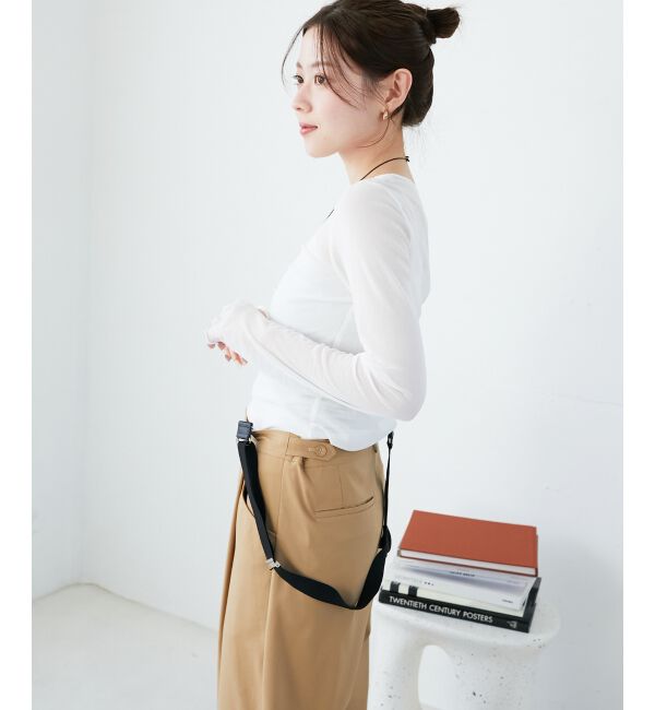 le.coeur blanc「シアークルーネックプルオーバー」|Tシャツ・カットソー|