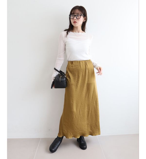 le.coeur blanc「シアークルーネックプルオーバー」|Tシャツ・カットソー|