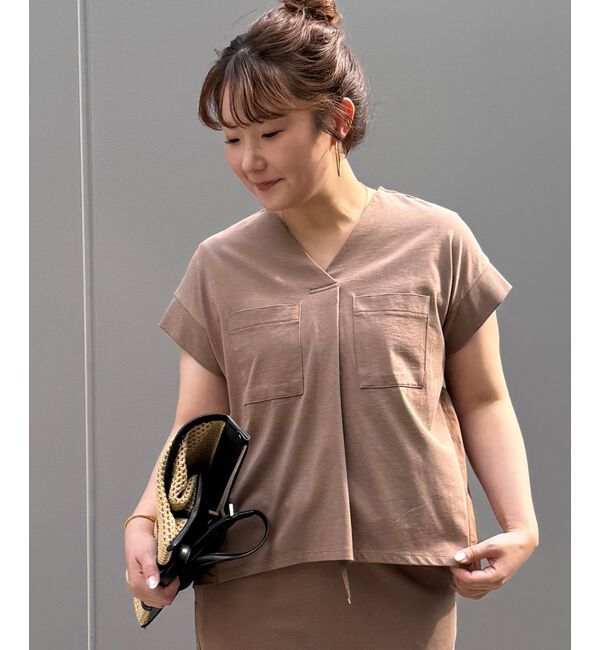  「MVS天竺プルオーバー&times;スカートセット」|ワンピース|