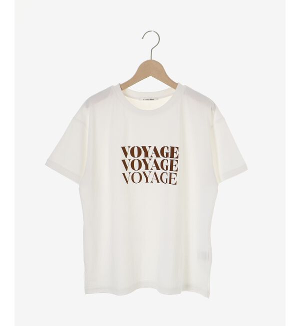  「VOYAGEフロッキーロゴTシャツ」|Tシャツ・カットソー|