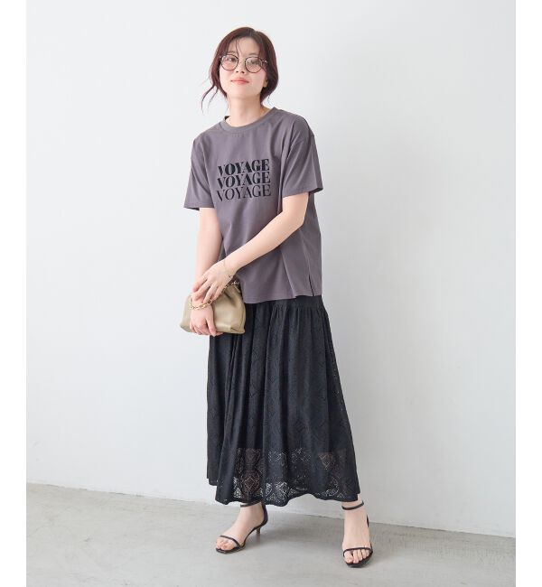  「VOYAGEフロッキーロゴTシャツ」|Tシャツ・カットソー|