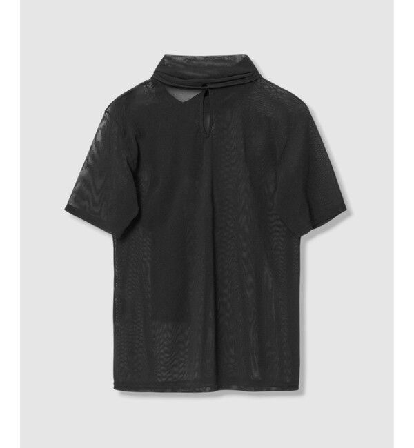 LOULOU WILLOUGHBY「【LOULOU WILLOUGHBY】ボウタイツキチュールトップス」|Tシャツ・カットソー|