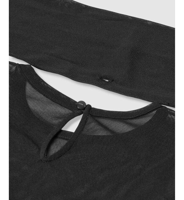 LOULOU WILLOUGHBY「【LOULOU WILLOUGHBY】ボウタイツキチュールトップス」|Tシャツ・カットソー|