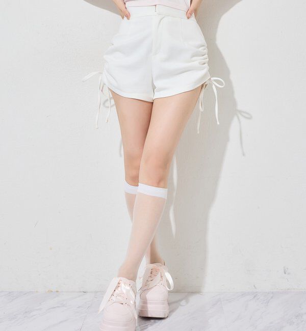  「サイドドロストショートパンツ」|その他|