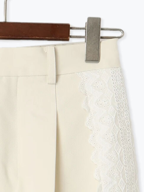 Te chichi「【Atelier Sucre】サイドレースパンツ《2025spring catalog item》」|その他|