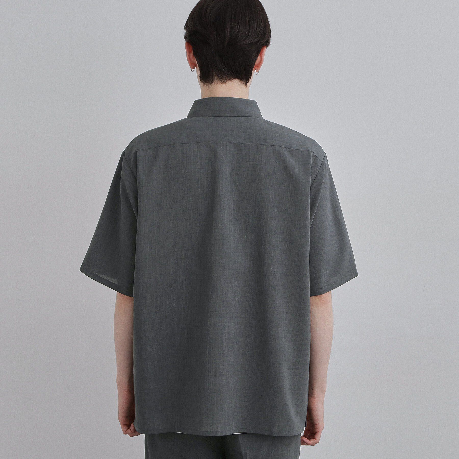 tk.TAKEO KIKUCHI「AIRY DRYレギュラーカラーシャツ/吸水速乾/UVカット/マシーンウォッシャブル/洗濯可/イージ」|シャツ・ブラウス|