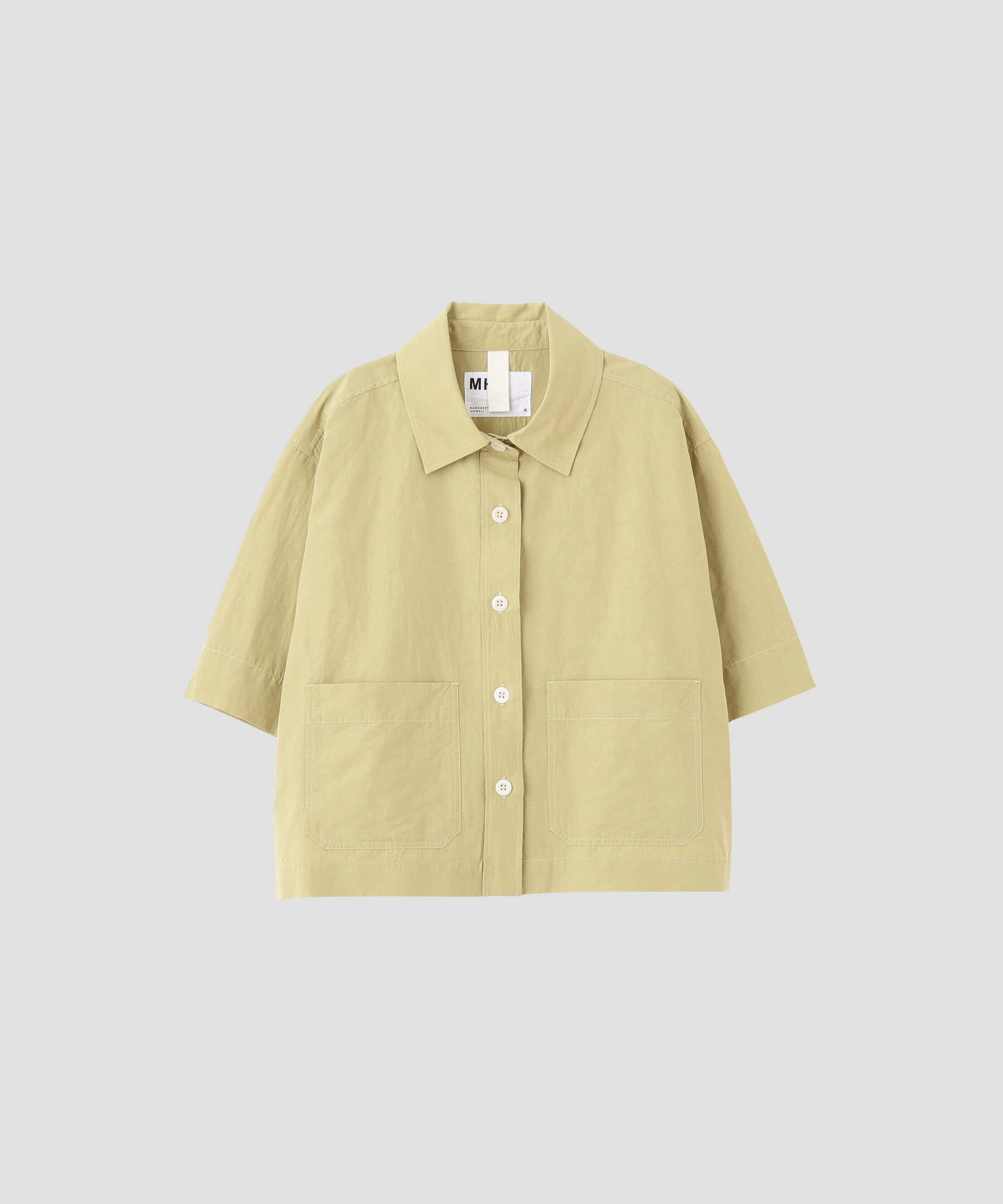 MHL.「HIGH COUNT DRY COTTON LINEN SHIRT」|シャツ・ブラウス|