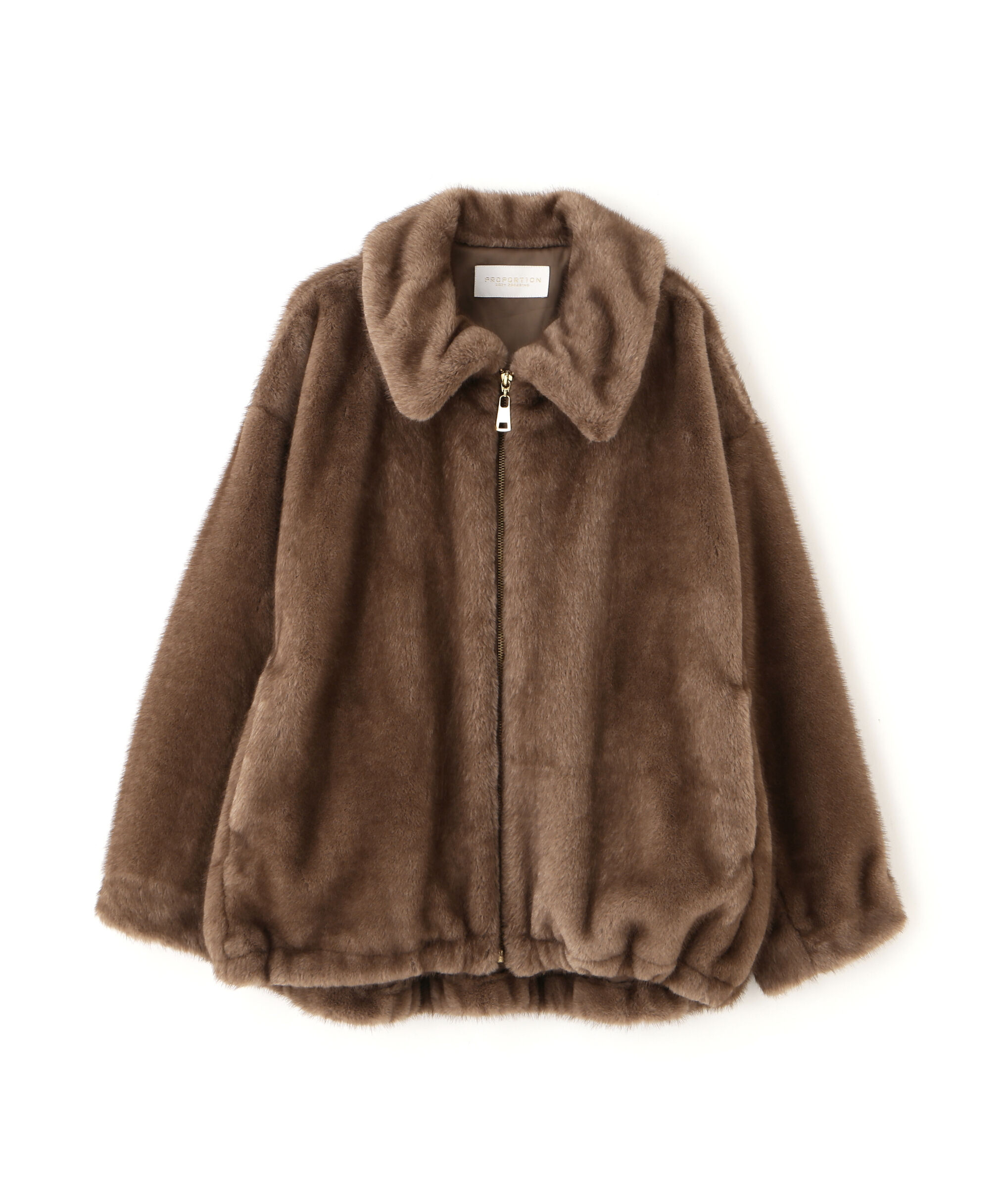 PROPORTION BODY DRESSING「フェイクファーブルゾン 25AW」|ブルゾン・スタジャン|