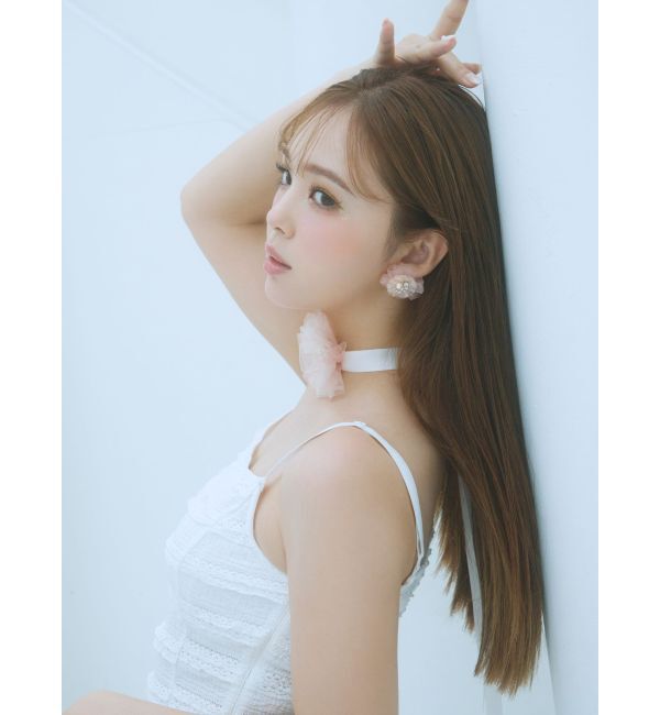 CALNAMUR「SHEER 3D FLOWER 2WAY CHORKER/シアー3Dフラワー2WAYチョーカー」|その他|