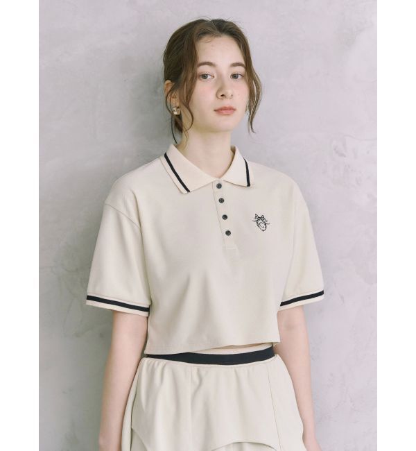 CALNAMUR「POLO&times;SK SET UP/ポロ&times;スカートセットアップ【セットアイテム】」|ワンピース|