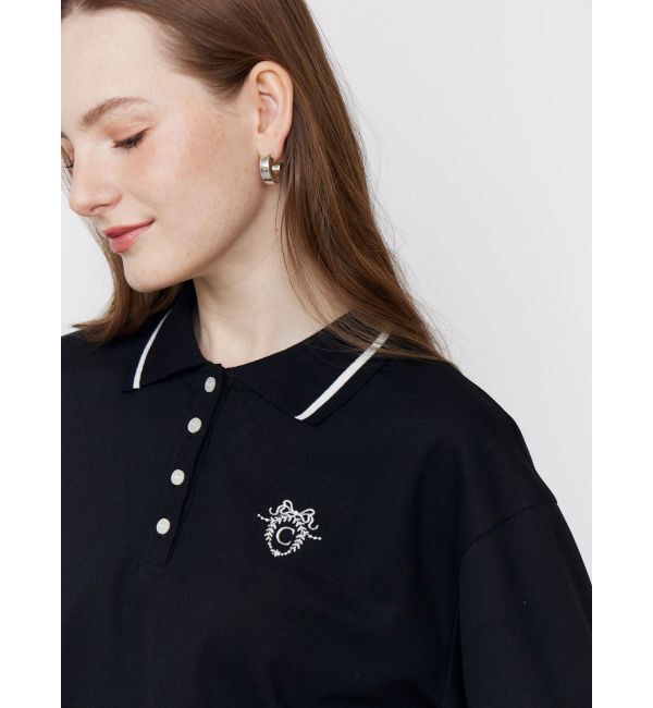 CALNAMUR「POLO&times;SK SET UP/ポロ&times;スカートセットアップ【セットアイテム】」|ワンピース|