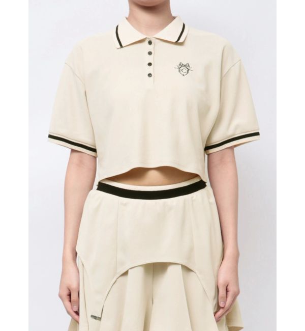 CALNAMUR「POLO&times;SK SET UP/ポロ&times;スカートセットアップ【セットアイテム】」|ワンピース|