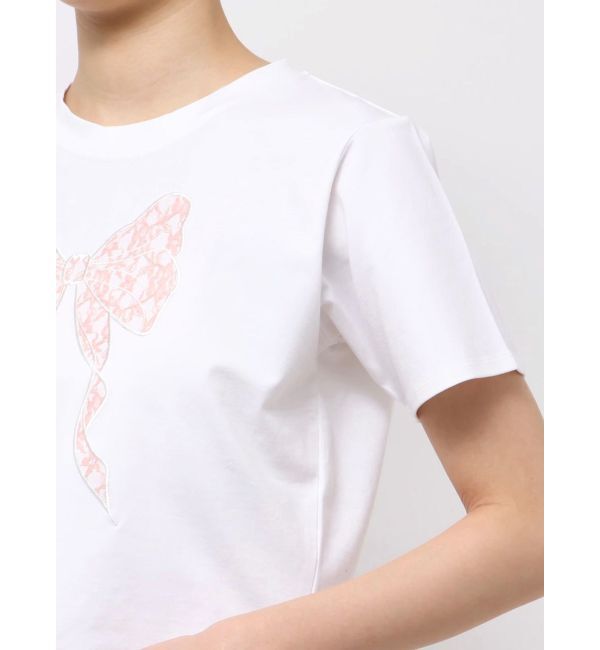 CALNAMUR「RIBBON ASSORT TEE/リボンアソートTシャツ」|Tシャツ・カットソー|