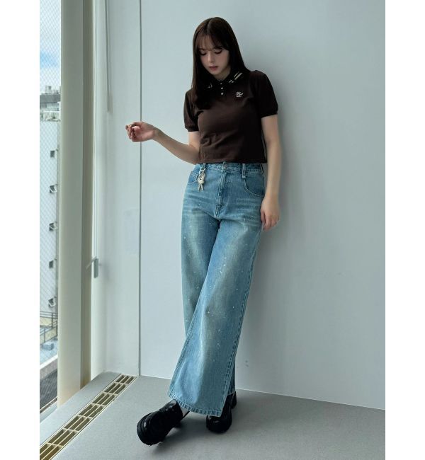 CALNAMUR「コンパクトポロカットソー」|Tシャツ・カットソー|
