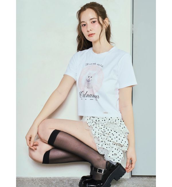 CALNAMUR「CAT Tシャツ」|Tシャツ・カットソー|