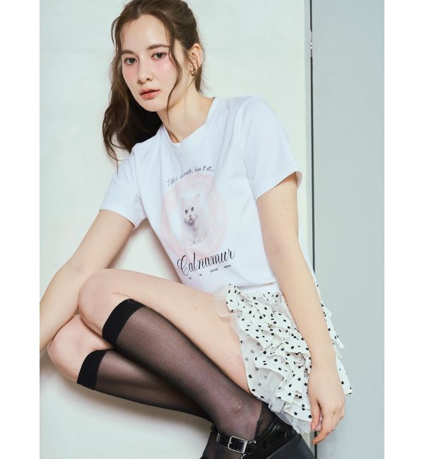 CALNAMUR「CAT Tシャツ」|Tシャツ・カットソー|