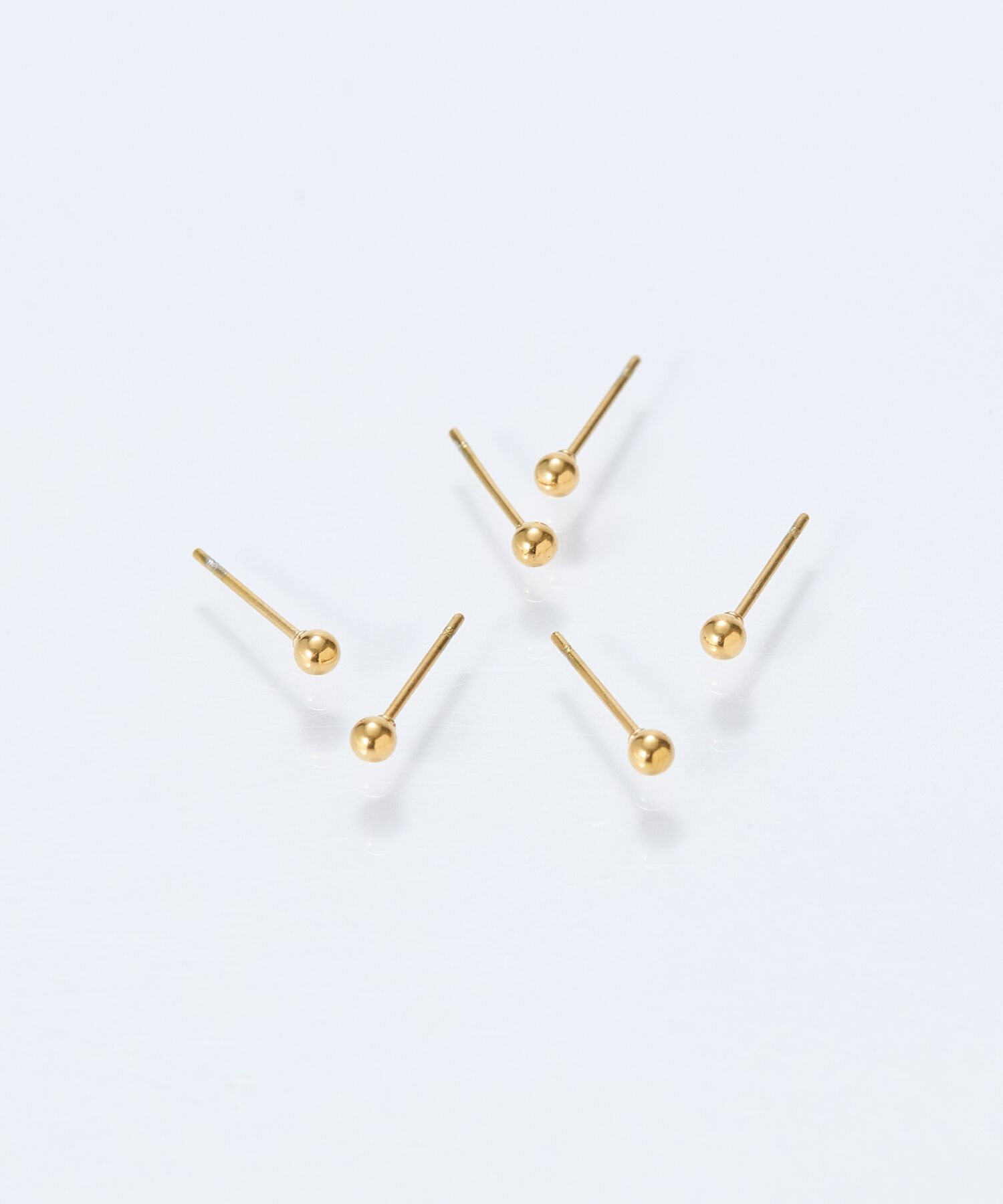 Phoebe「【金属アレルギー対応】メタルピアス/サージカルステンレス（片耳）」|ピアス|