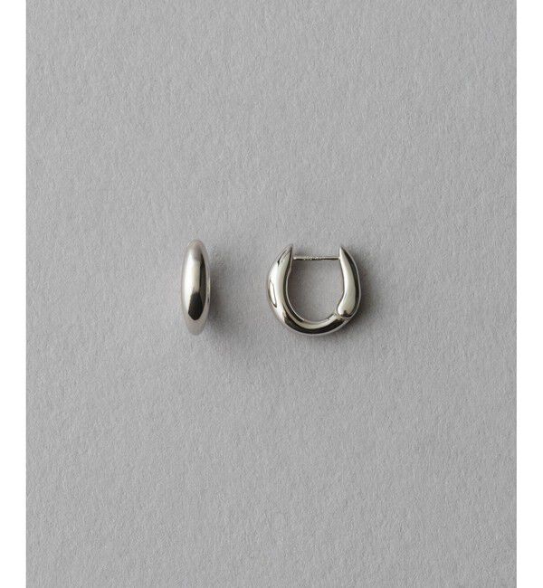 ete「チャンキー ハグピアス」|ピアス|プラチナム
