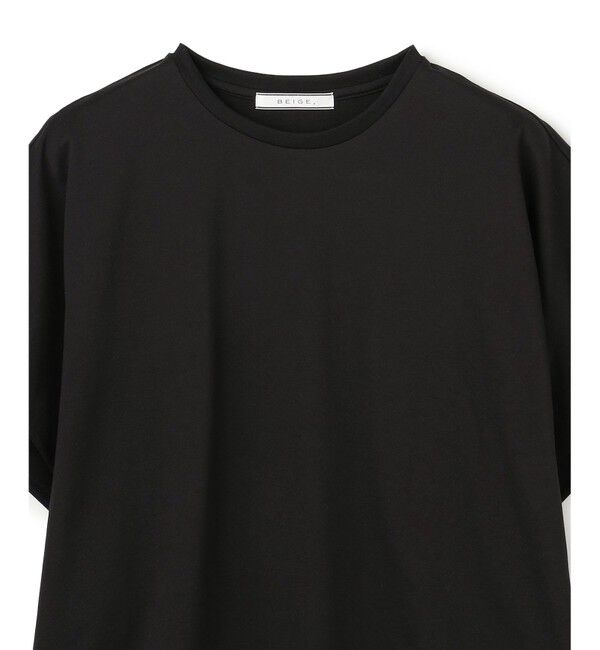 BEIGE,「DIOP / スビンコットン ドレープTシャツ」|Tシャツ・カットソー|