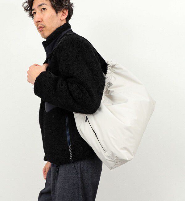 NOLLEY'S goodman「【SML/エスエムエル】BIG SILHOUETTE SHOULDER K905060」|ショルダー・メッセンジャー|ライトグレー
