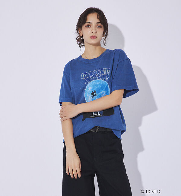 ABAHOUSE「【GOOD ROCK SPEED/グッドロックスピード】E.T. /BACK T」|Tシャツ・カットソー|インディゴ
