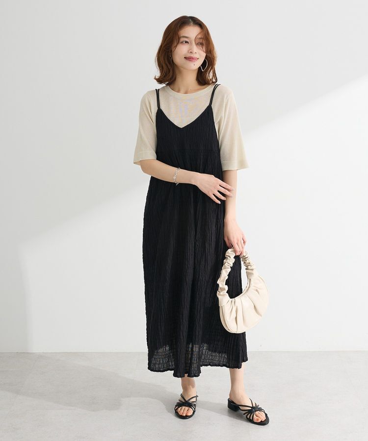 Green Parks「・Petit Fleur ラメシアーニット」|Tシャツ・カットソー|
