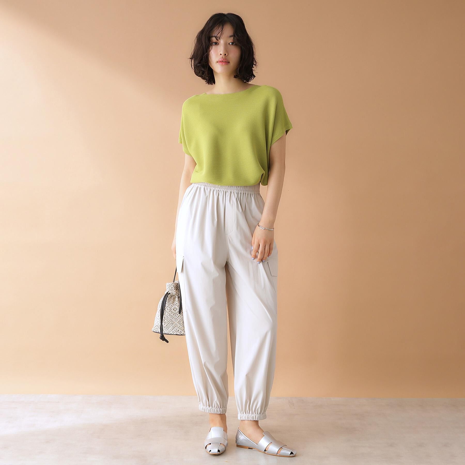 THE SHOP TK「美人フレンチニット【8色展開/WEB限定カラー/洗濯機OK/毛玉になりにくい】」|ニット・セーター|