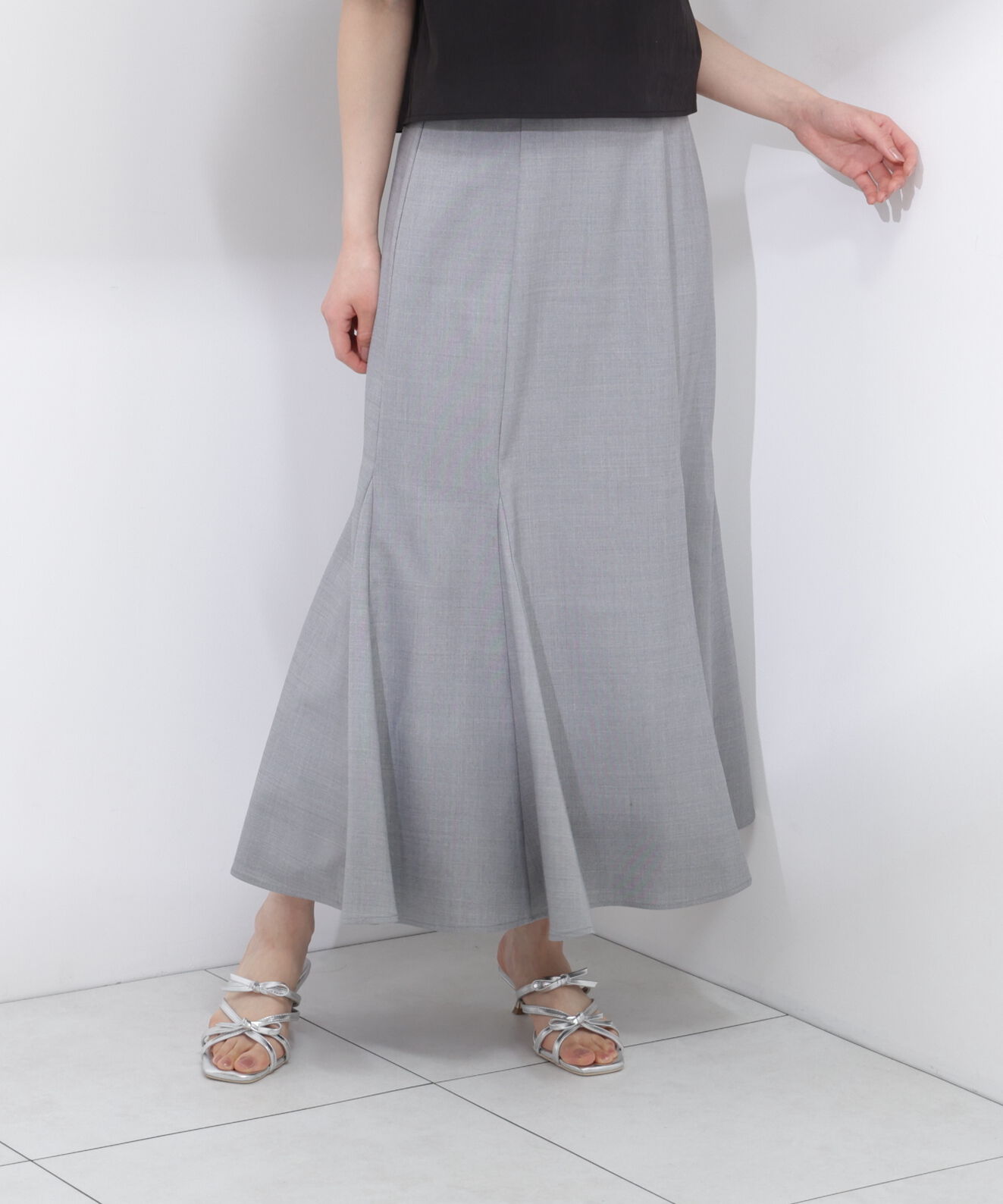 PROPORTION BODY DRESSING「ハイウエストマーメイドスカート」|スカート|