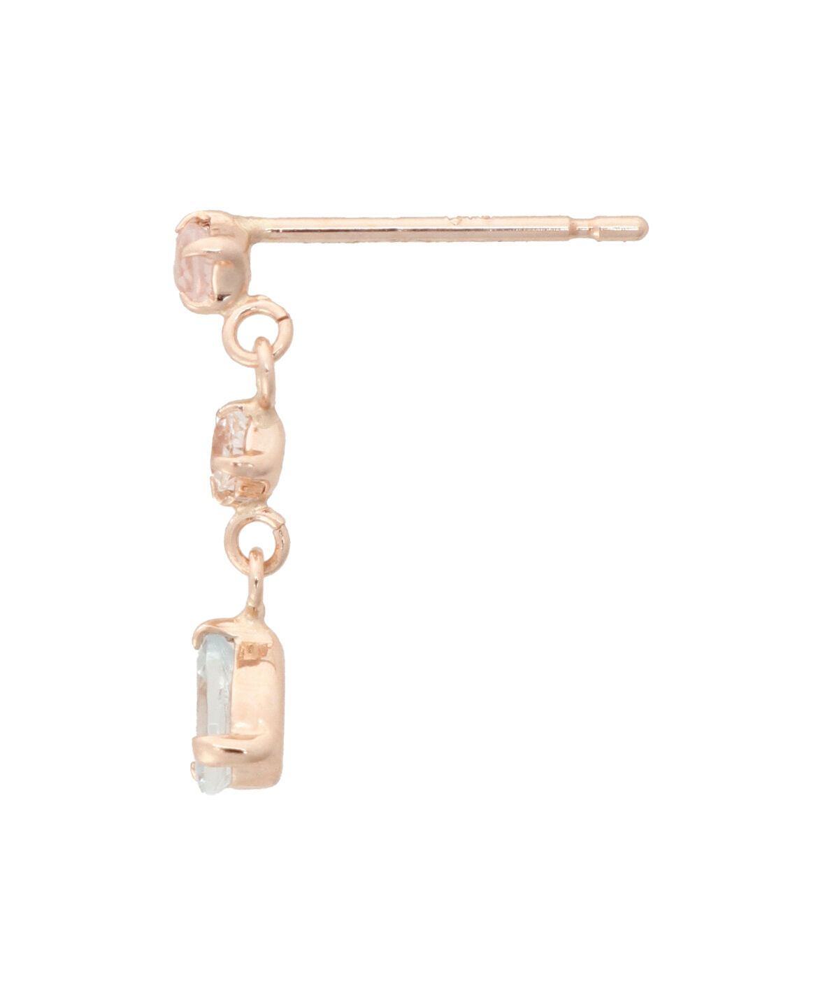 Samantha Tiara「K10 PG ストーンピアス≪3月 誕生石≫」|ピアス|