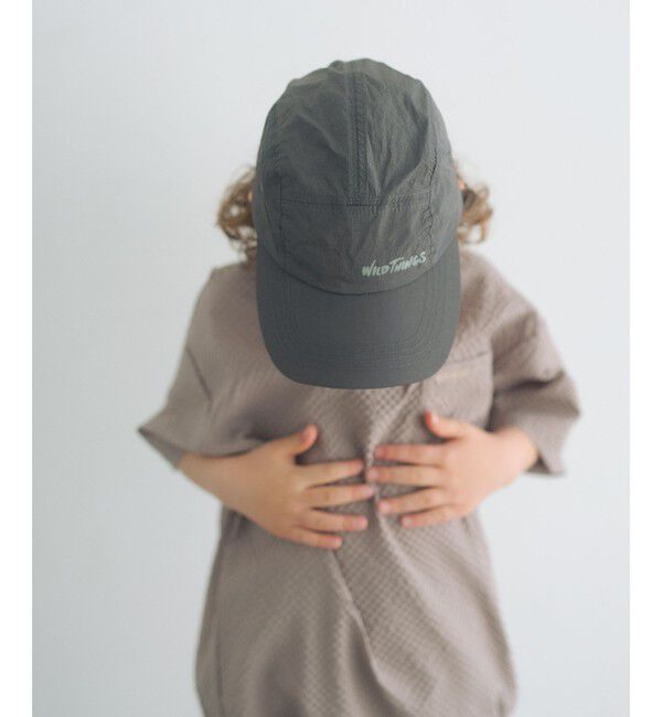 UNITED ARROWS green label relaxing「【別注】＜WILD THINGS＞ ジェット キャップ / キッズ」|キャップ・キャスケット|DK.GRAY