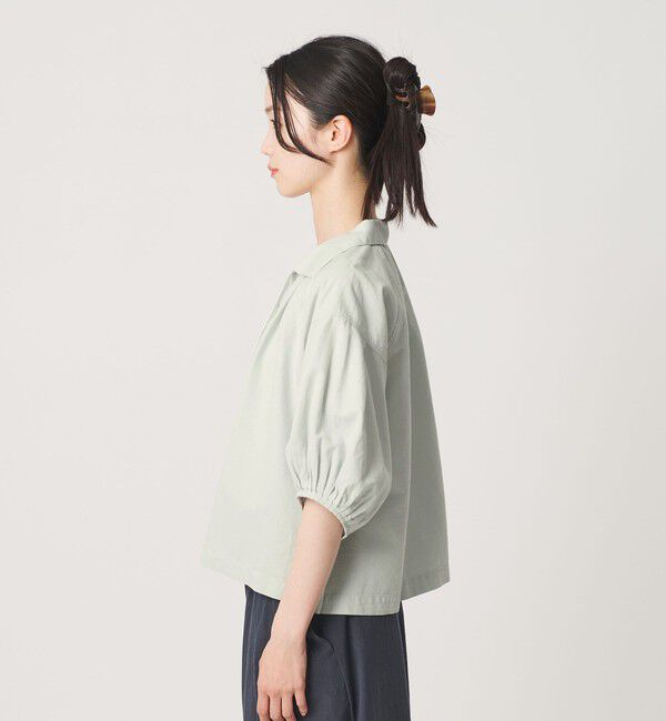 BEAUTY&YOUTH UNITED ARROWS「コットン麻 スキッパー チュニック ウォッシャブル」|チュニック|