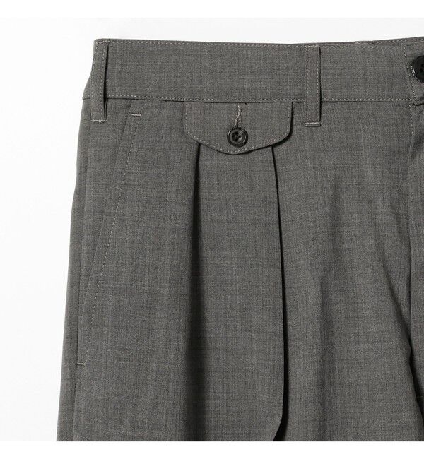 BEAMS「BEAMS PLUS｜2 Pleats Shorts Wool Tropical｜メンズ ショートパンツ ハーフパンツ｜ 通気性 涼感」|その他|