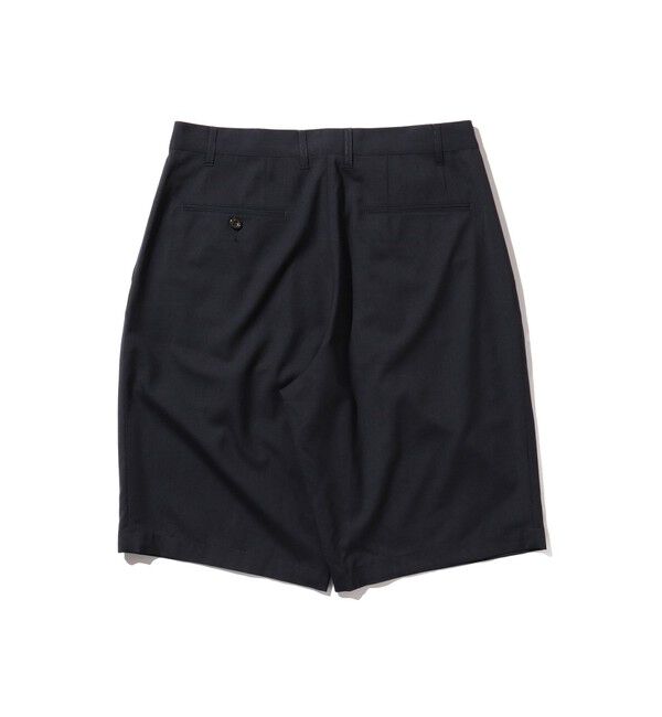 BEAMS「BEAMS PLUS｜2 Pleats Shorts Wool Tropical｜メンズ ショートパンツ ハーフパンツ｜ 通気性 涼感」|その他|