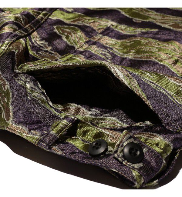 BEAMS PLUS「MIL Utility Shorts Tiger Stripe Mesh Jacquard」|その他|