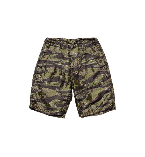 BEAMS PLUS「MIL Utility Shorts Tiger Stripe Mesh Jacquard」|その他|