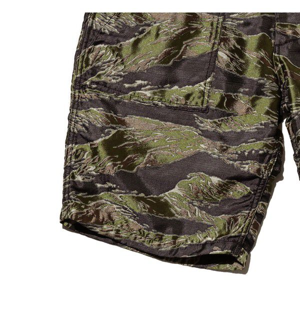 BEAMS PLUS「MIL Utility Shorts Tiger Stripe Mesh Jacquard」|その他|