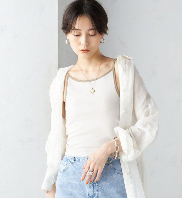 SHIPS for women「〈手洗い可能〉カップ付き キャミソール ◇」|インナー|