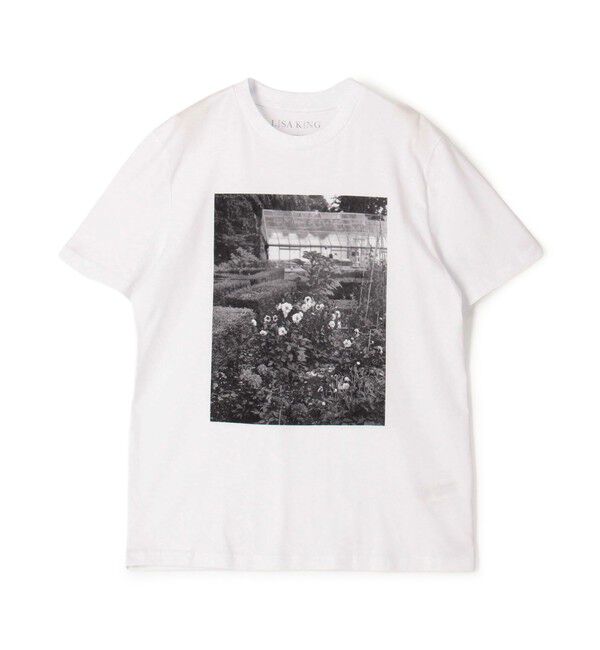 TOMORROWLAND GOODS「【別注】LISA KING GREENHOUSE ハーフスリーブプルオーバー」|Tシャツ・カットソー|12 グレー系