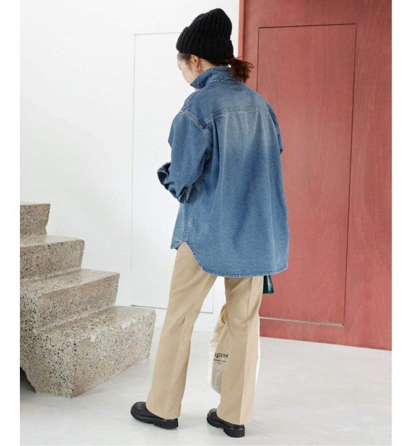 SLOBE IENA「《追加2》LE DENIM BDUシャツ」|シャツ・ブラウス|